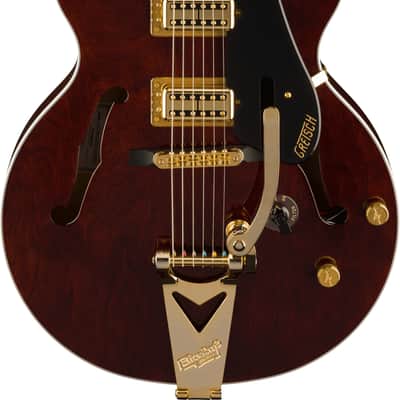Gretsch Limited Edition Abbey Road Studiomatic Hollow Body with Bigsby and Gold Hardware, Ebony Fingerboard, Classic Walnut Stain image 17