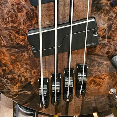 Spector NS Dimension 4 MINT Super Faded Black Active Bass Guitar image 12