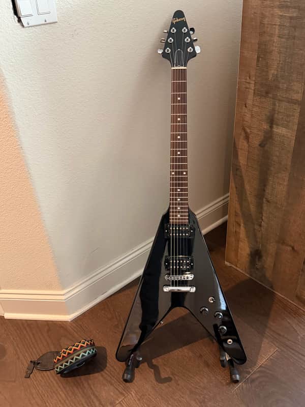 Gibson Flying V Newer - Black image 1
