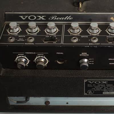 Vox  Beatle/Super Beatle Solid State *LOCAL PICKUP ONLY* Head and Cabinet Amplifier (1967), ser. #1053756. image 20