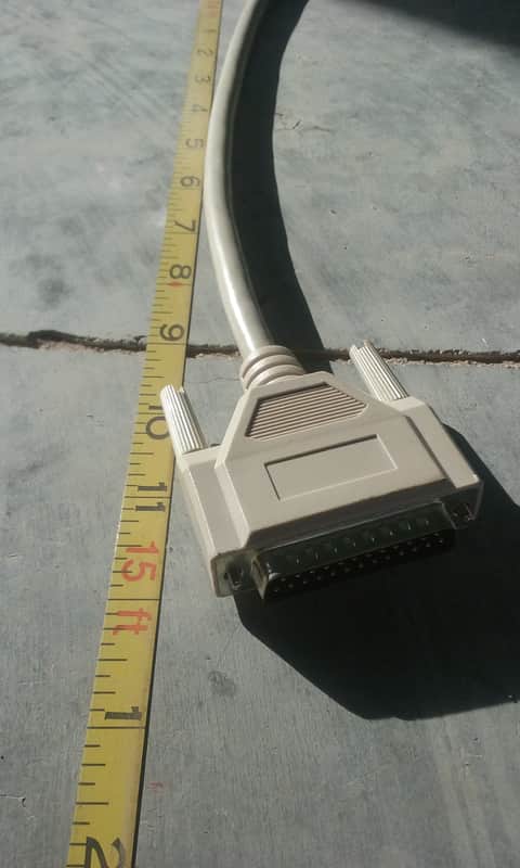 15' DB25M - DB25M Digital Cable image 1