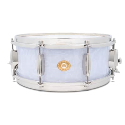 Slingerland Radio King 5.5x14" 3-ply Artist Snare Drum SLFP5514SSK016 - White Marine Pearl image 1