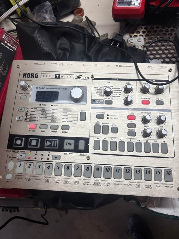 Korg Electribe-S mkII ES-1 mkII Rhythm Production Sampler 2000s - Champagne image 1