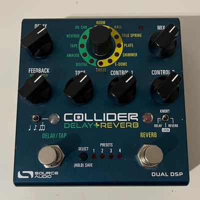 Source Audio SA263 Collider Delay + Reverb 2010s - Blue | Reverb