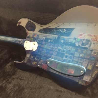 Mosrite Owned By Elaine Garton 1985's Blue One Of kind! Made By Semie Moseley Himself! image 13