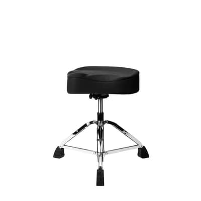 Gator Air Glide Drum Throne Saddle Seat, Black image 6