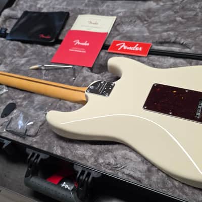 Fender American Professional II Stratocaster BRAND NEW LEFT HAND LH Olympic White USA Lefty Handed Strat Electric Guitar image 6