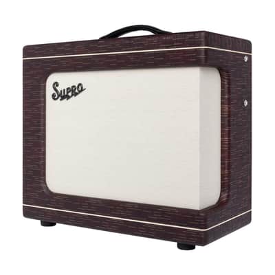 Supro Delegate 1x12 - 25W Combo w/ Reverb - Burgundy Gold Scandia (1620RCBUR) image 2