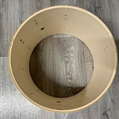 Gretsch Energy Tom Drum Shell 12”x8” Bare Wood Project / Black #OJ68 image 3