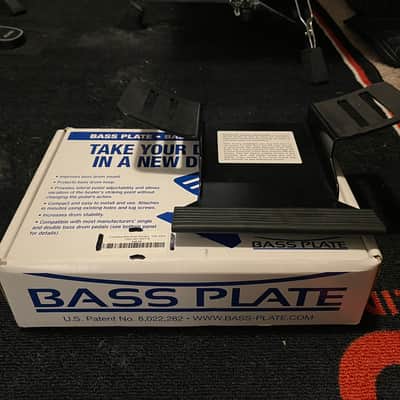 Bass Plate BP‑22 Bass Pedal Docking Plate – 22" • Black • Secure Pedal Mounting • Stage‑Ready Stability image 2