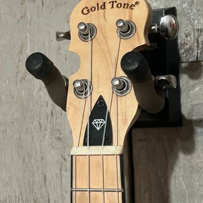 Gold Tone Little Gem Acrylic Concert Banjolele - Diamond, Ships Fast with Gig Bag! image 6