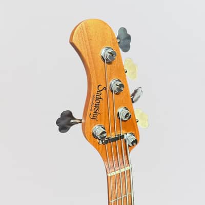 Sadowsky MetroExpress 21 Fret Hybrid PJ 5 String Morado Board Lefthand Electric Bass Guitar - Black image 8