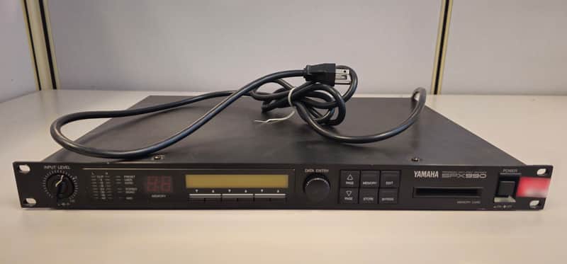 Yamaha SPX990 Professional Multi-Effect Processor 1990s - Black image 1