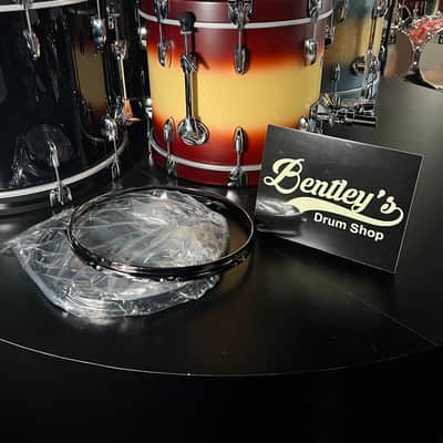 14" Snare Drum 2.3mm Triple Flanged Top & Bottom Black Nickel Hoops (8 Hole) image 1