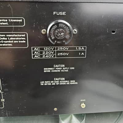 *Serviced* Pioneer CT-F950 Stereo Cassette Deck | Multi Voltage Edition image 9