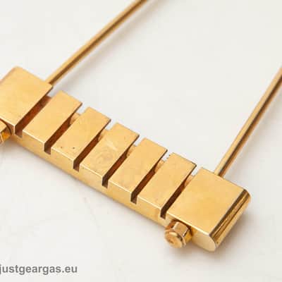 Original 60's Gibson Diamond Trapeze Tailpiece Gold - ES-345, ES-355, Etc image 10