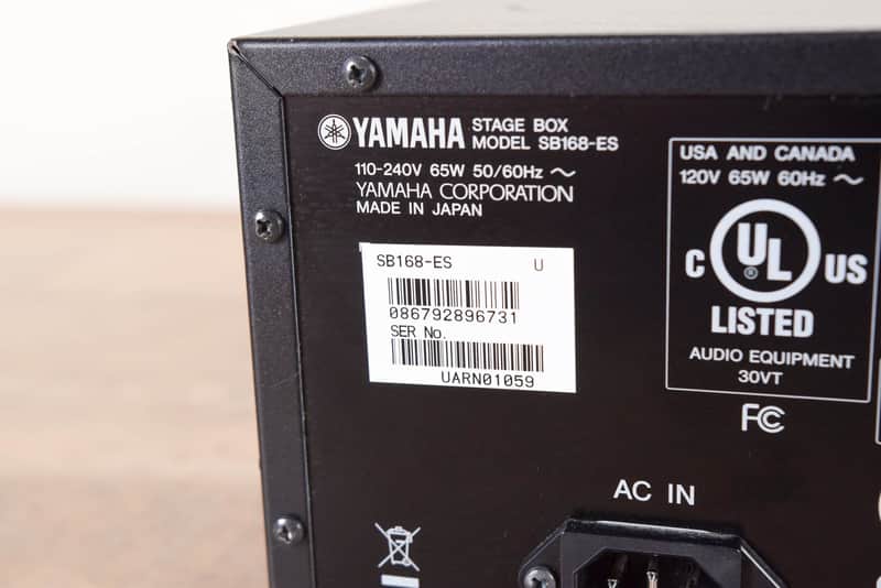 Yamaha SB168-ES 16-Channel EtherSound Stage Box (church owned