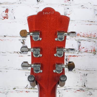 Guild - 1976 S-100 Polara Electric Guitar - Cherry - w/OHSC - x5257 - VINTAGE image 14