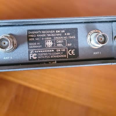 Sennheiser 🎤 Sennheiser EM 100 Diversity Receiver UHF | 794–822 MHz | 6.35mm image 8