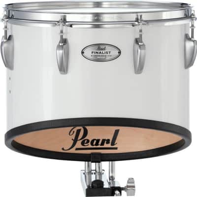 Pearl Finalist Marching Tenor Drum - 14 inches x 13 inches Pure White image 2