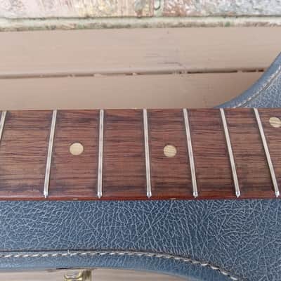 Vintage 1963 Gretsch Corvette Electric Guitar Husk Project w/ Pickups, Hagstrom Case! image 9