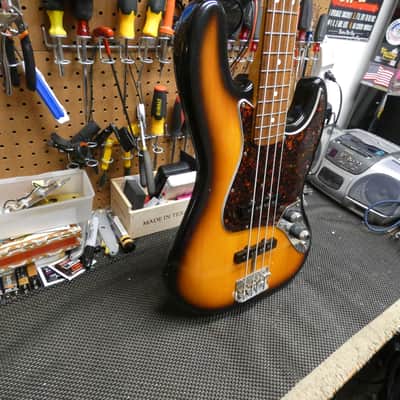Fender '62 Jazz Bass Stack Knob American Reissue 1995 - Sunburst - 2 1/2 tone image 3