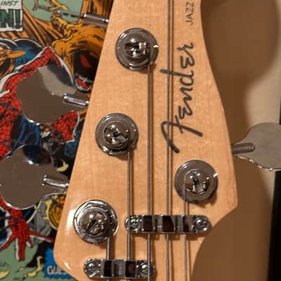 Fender American Deluxe Jazz V 2008 - Tobacco Burst image 12