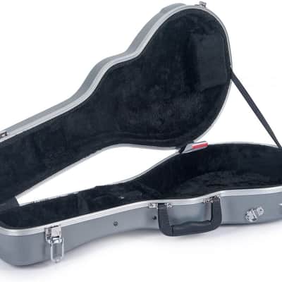 Crossrock F Body Mandolin Sturdy Hard Case with Backpack Straps Unique Design ABS Molded Hardshell image 4