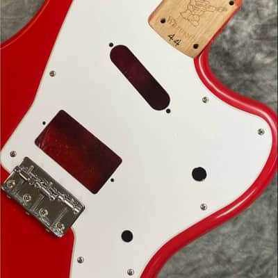 Warmoth Jazzmaster body w/ universal rout set up for 22.5" scale Fender neck image 3
