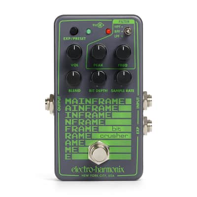 New Electro-Harmonix EHX Mainframe Bit Crusher Guitar Effects Pedal image 1