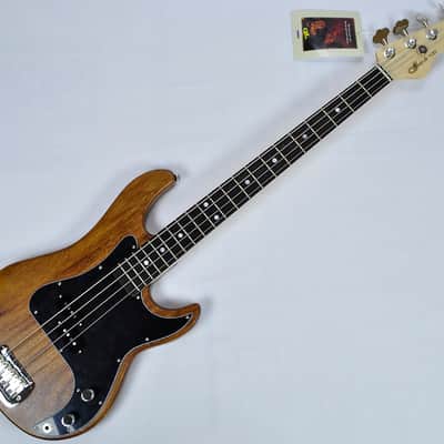 G&L LB-100 USA Custom Monkey Pod Bass in Natural Satin image 2