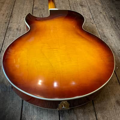 1962 Gibson L5CES in Sunburst finish with original hard shell case image 6