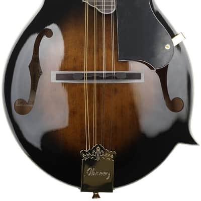 Ibanez F-Style Mandolin M522SDVS Dark Violin Sunburst Finish, Flame Maple Body image 4