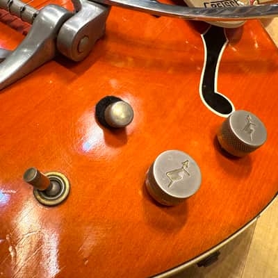 Gretsch 6120 Chet Atkins Nashville Hollowbody Double-Cut 1967 - Western Orange image 10