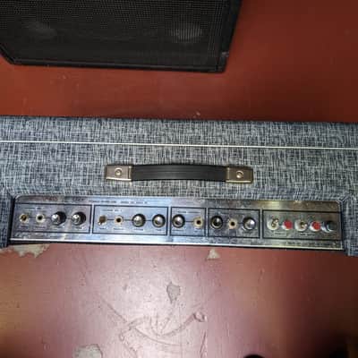 1965 Supro Big Star 2 x 12" Tube Guitar Combo Amp - Looks Excellent - Sounds Great! image 5