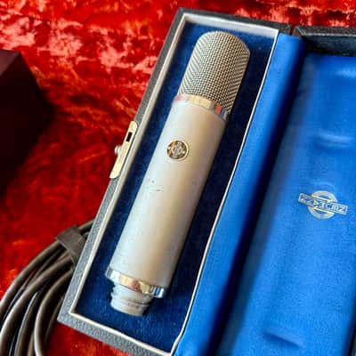 Neumann UM57 tube microphone system 1950’s - Nickel original vintage Gefell Germany m7 u47 image 2
