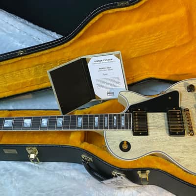 NEW! Gibson Les Paul Custom 1957 Reissue Murphy Lab Ultra Light Aged - Custom Ordered in TV White - Custom Shop - 8.5 lbs - Authorized Dealer - G06803 image 13