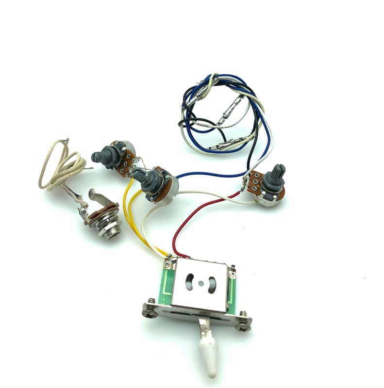 Vintage Fender MIJ 5-Way Stratocaster Wiring Harness - White - 1980’s-90’s image 1