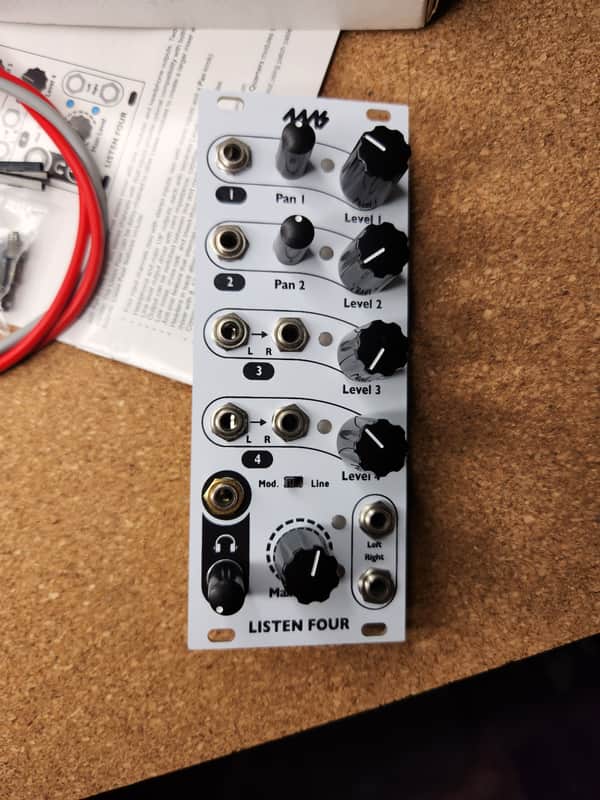 4MS Listen Four Mixer/Output image 1