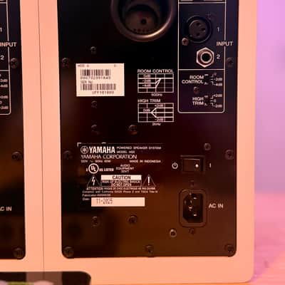 Yamaha HS5 5" Powered Studio Monitor (Pair) 2015 - Present - White image 4