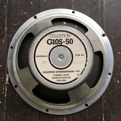 Celestion G10S-50 10" Speaker Made in England image 1