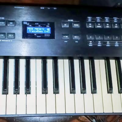 Alesis QS6 Quadrasynth Keyboard Piano Synth MIDI Power Supply 1990s NEW LCD SCREEN