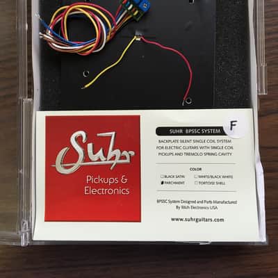 Suhr BPSSC Backplate Silent Single Coil System image 3