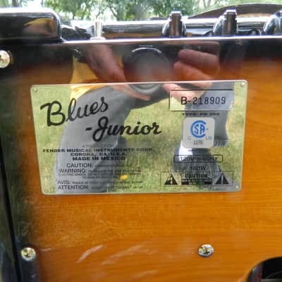 Fender Blues Junior Limited Edition Sunburst image 6