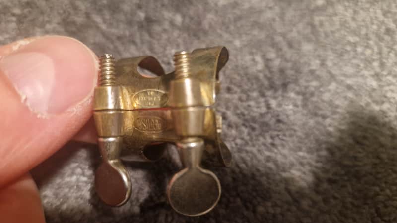 Harrison Bb clarinet ligature metal image 1