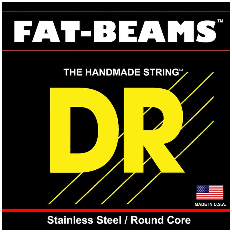 DR Fat-Beams Stainless Steel Round Core Bass Strings Medium FB45 - 45-105 image 1