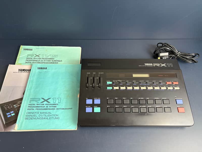 Yamaha RX11 Digital Rhythm Programmer 1984 - Black | Reverb