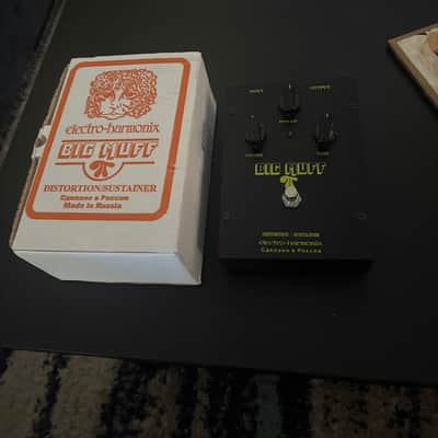 Electro-Harmonix Big Muff Pi V7 (Black Russian) 1998 - 2009 - Black image 1