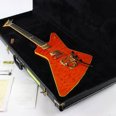 2006 Hamer USA Standard Custom ONE-OFF Very Unique, Korina, Ultimate Quilt! image 4
