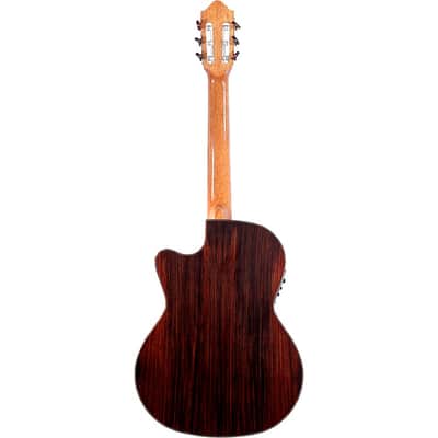 Kremona Verea Cutaway Acoustic-Electric Nylon Guitar Regular Natural image 4